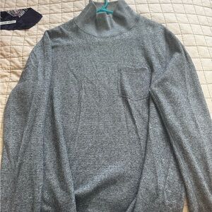 Todd Snyder Charcoal Turtleneck Sweater